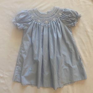 Edgehill blue Sunday dress girls